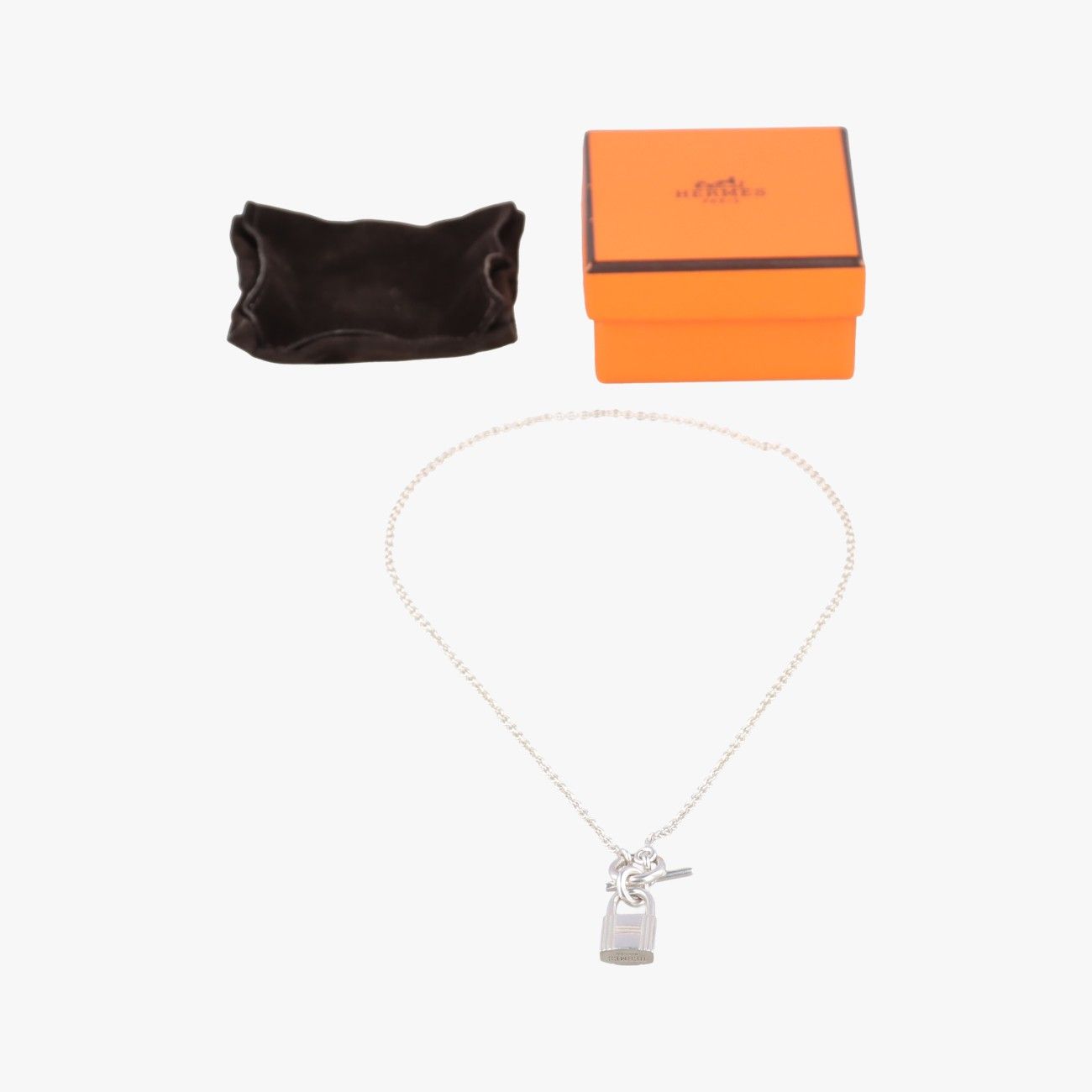 Hermes Cadena Amulet Silver — view 4