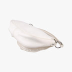 Dior Gaucho White Leather Handbag — view 6