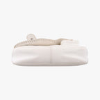 Dior Gaucho White Leather Handbag — view 3
