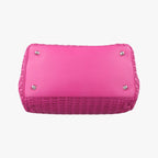 Dior Soft Lady Rose Red Lambskin Handbag — view 3