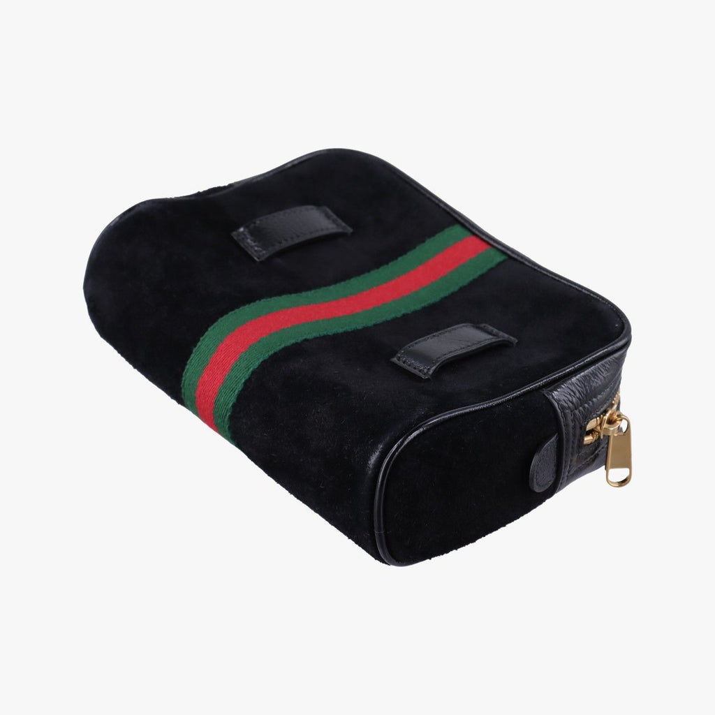Gucci Ophidia Black Suede Leather Shoulder — view 6