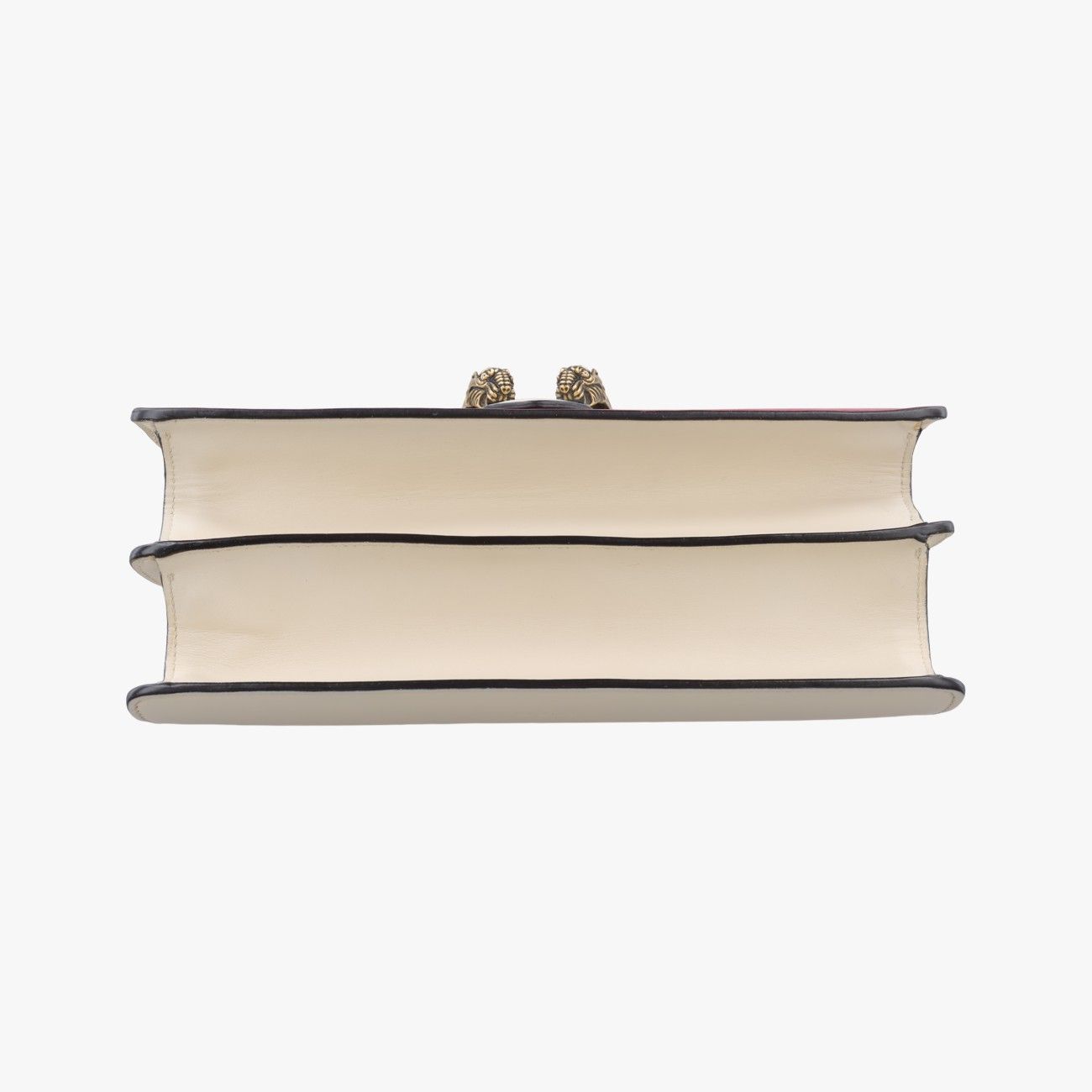 Gucci Dionysus Bamboo White Navy Red Leather Shoulder — view 3