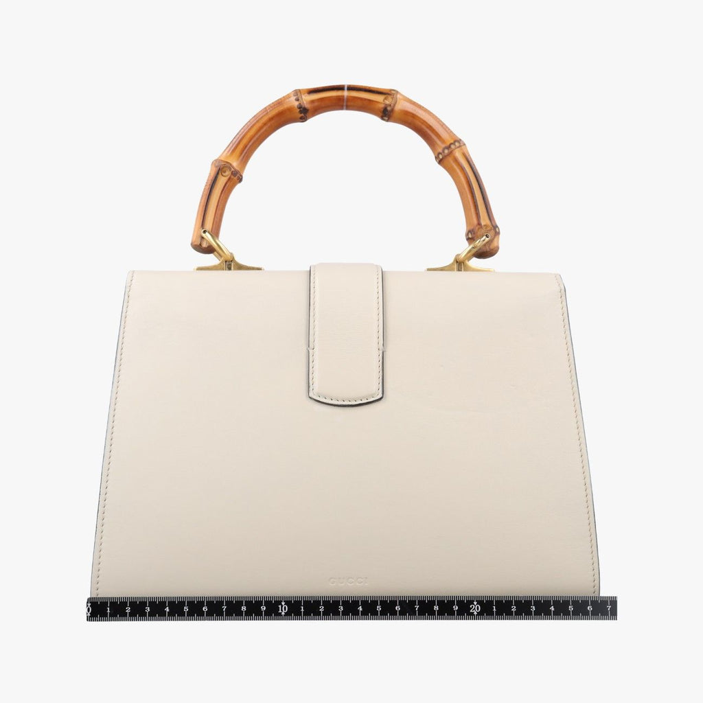Gucci Dionysus Bamboo White Navy Red Leather Shoulder — view 2