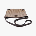Gucci Abbey Brown Canvas Tote — view 8