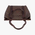 Louis Vuitton Cabas Beaubourg Ebene Damier Canvas Tote — view 8