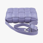 Bottega Veneta Padded Cassette Purple Lambskin Shoulder — view 8