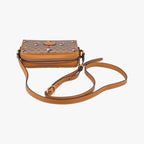 Gucci Mickey Mouse Disney Collaboration Brown Canvas Leather Shoulder — view 8