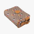 Gucci Mickey Mouse Disney Collaboration Brown Canvas Leather Shoulder — view 4
