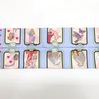 Hermes Heaven Tsuiri Scarf Story Blue Pale Rose — view 6