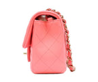 Chanel Pink Lamb Gold Mini Quilted 20 — view 2