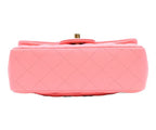 Chanel Pink Lamb Gold Mini Quilted 20 — view 5