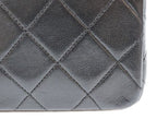Chanel Black Gold Turnlock Full Flap Mini Quilted 19 — view 8