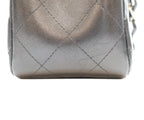 Chanel Black Lamb Silver Double Flap Maxi Quilted 30 — view 8