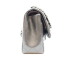Chanel Black Lamb Silver Double Flap Maxi Quilted 30 — view 4