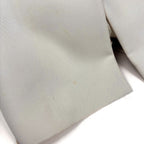 Chanel Logo Button Short Sleeve Dress Silk Ivory — view 4