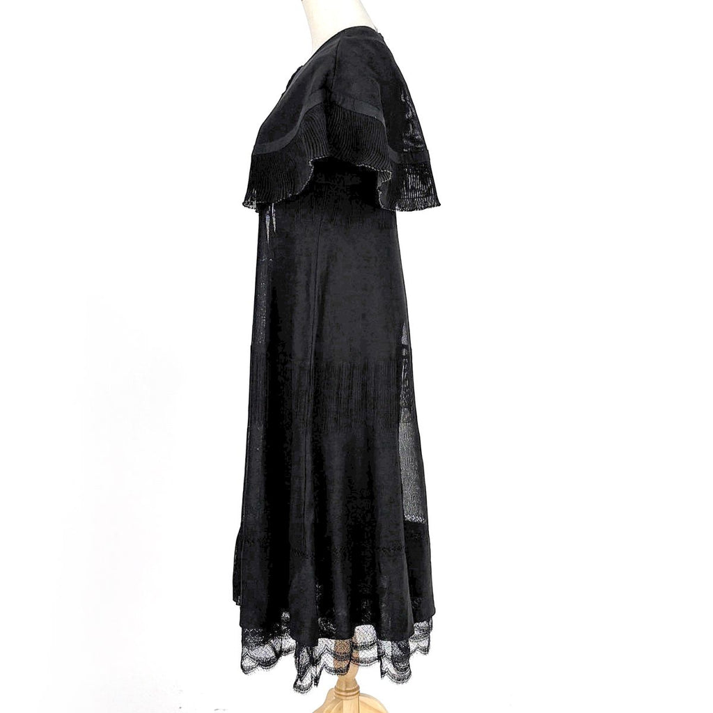 Chanel Open Shoulder Dress Set Cape — view 2