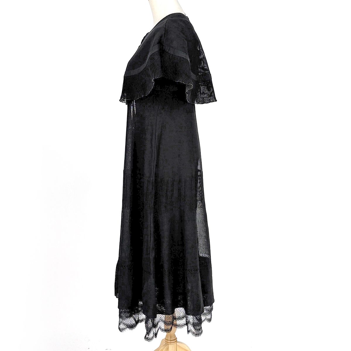 Chanel Open Shoulder Dress Set Cape — view 2