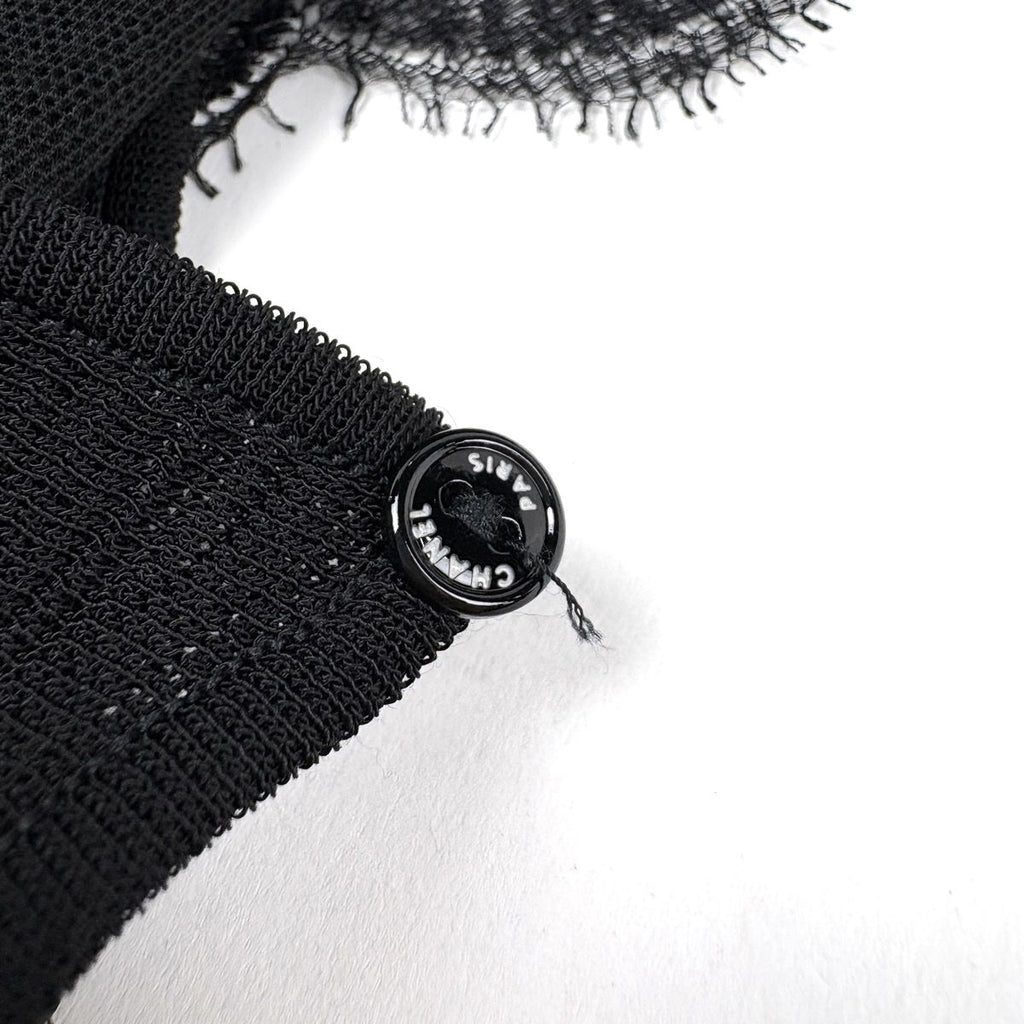 Chanel Open Shoulder Dress Set Cape — view 6