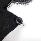 Chanel Open Shoulder Dress Set Cape — view 6