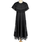 Chanel Open Shoulder Dress Set Cape