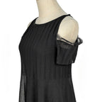 Chanel Open Shoulder Dress Set Cape — view 4
