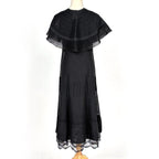 Chanel Open Shoulder Dress Set Cape — view 3