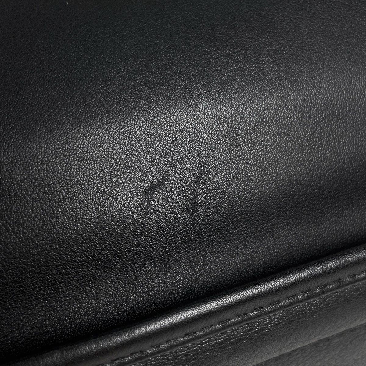 Hermes Barda 43 Shoulder Bag Veau Sikkim Black — view 5