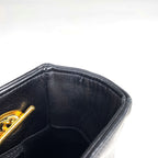 Chanel Tote CC Logo Quilted Leather Black — view 7