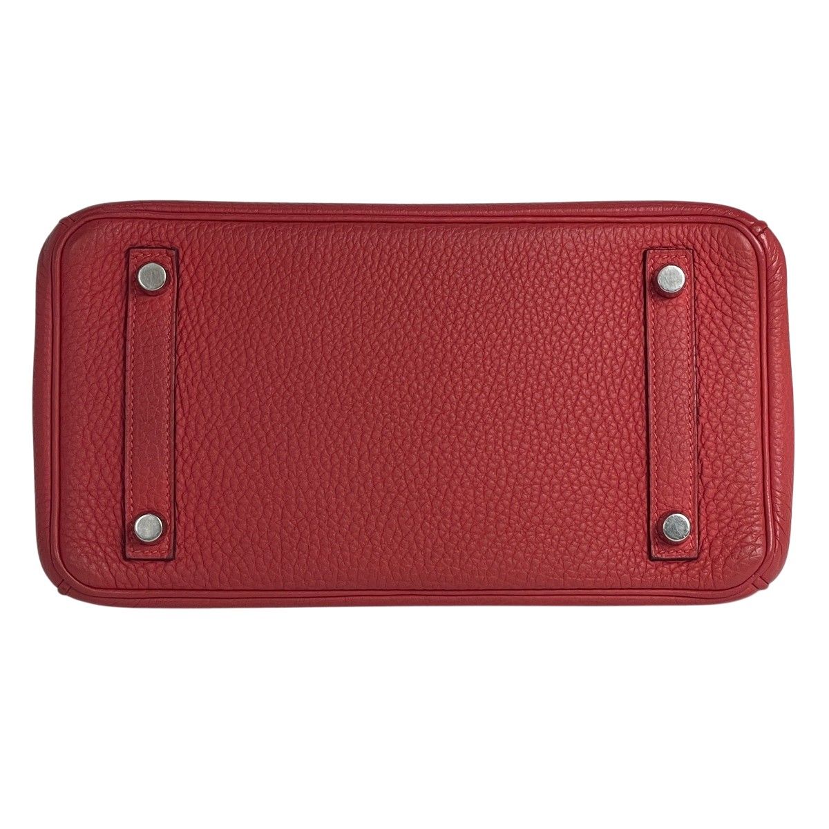Hermes Birkin 25 Handbag Togo Rouge Pivoine — view 5
