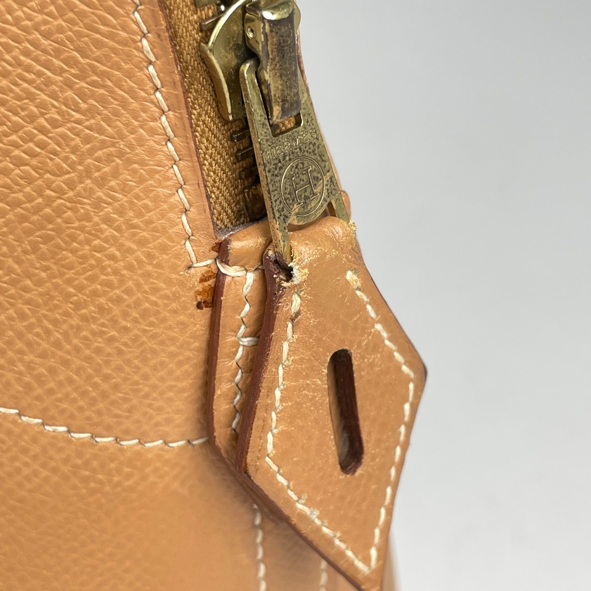 Hermes Bolide 35 Handbag Courchevel Natural — view 7