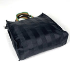 Fendi Tote Pecan Pattern 2-Way Nylon Black — view 2