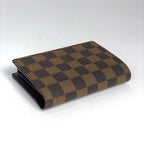 Louis Vuitton Porte-Monnaie Billets Viennois Bifold Wallet Damier Brown — view 2