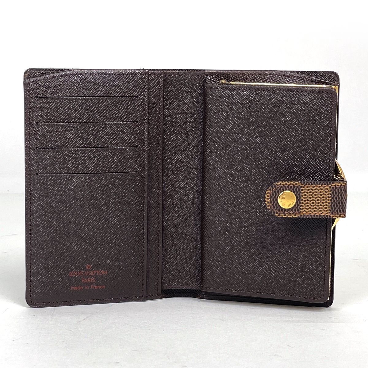 Louis Vuitton Porte-Monnaie Billets Viennois Bifold Wallet Damier Brown — view 7
