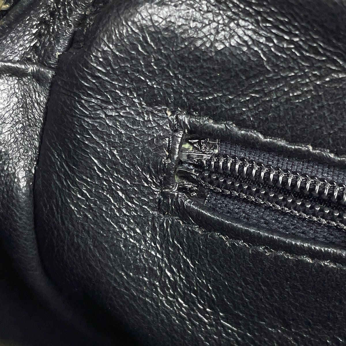 Chanel Shoulder Bag CC Logo Quilted Fringe Tassel Leather Black — view 8