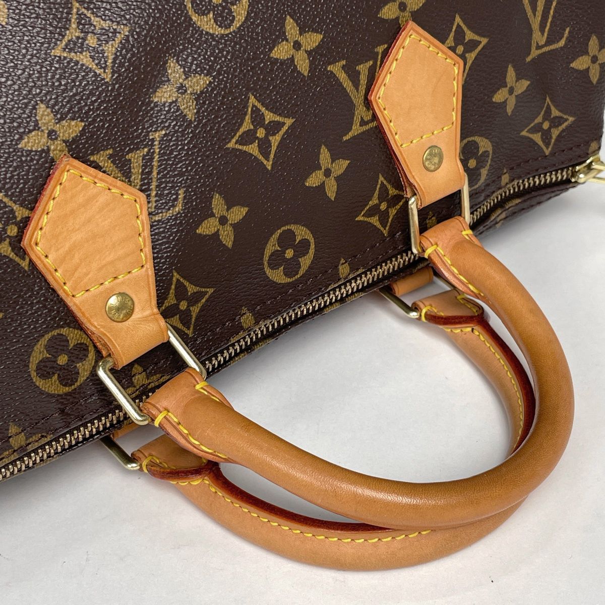 Louis Vuitton Speedy 30 Boston Bag Monogram Brown — view 6