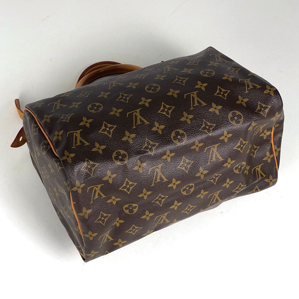 Louis Vuitton Speedy 30 Boston Bag Monogram Brown — view 2