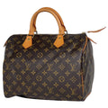 Louis Vuitton Speedy 30 Boston Bag Monogram Brown
