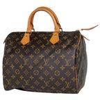 Louis Vuitton Speedy 30 Boston Bag Monogram Brown