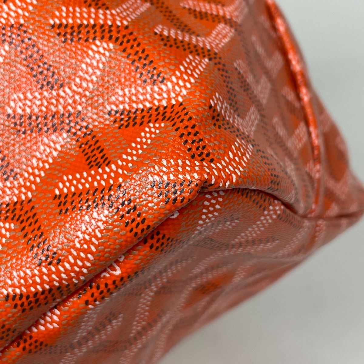 Goyard Saint Louis PM Tote Reversible All Over Pattern Orange — view 3