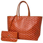 Goyard Saint Louis PM Tote Reversible All Over Pattern Orange
