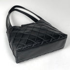 Chanel Tote CC Logo Cosmos Line Leather Black — view 2