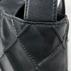 Chanel Tote CC Logo Cosmos Line Leather Black — view 4