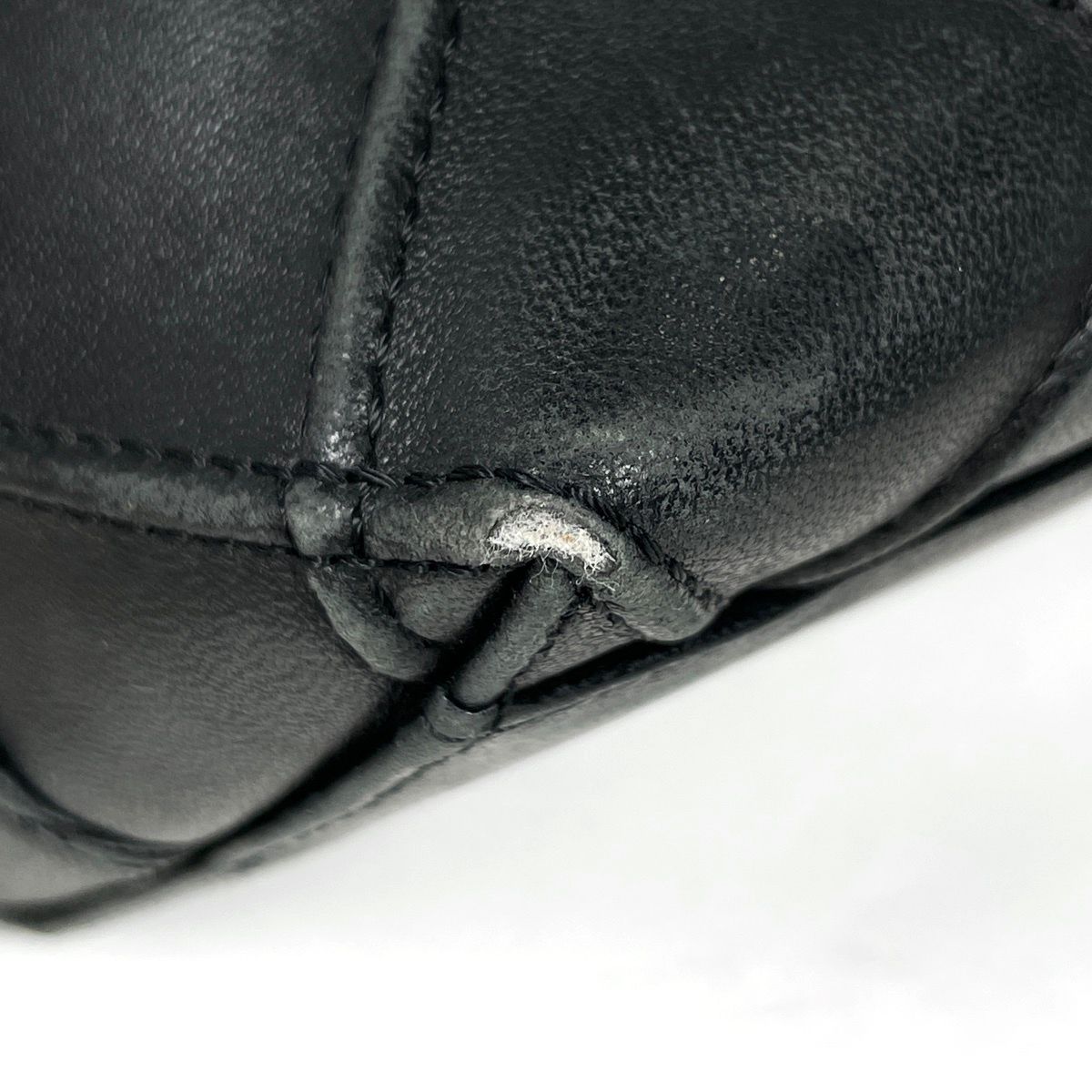 Chanel Tote CC Logo Cosmos Line Leather Black — view 3