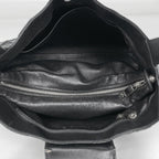 Chanel Tote CC Logo Cosmos Line Leather Black — view 8