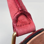 Fendi Etnico Handbag Zucca Pattern Perforated Canvas Brown — view 4