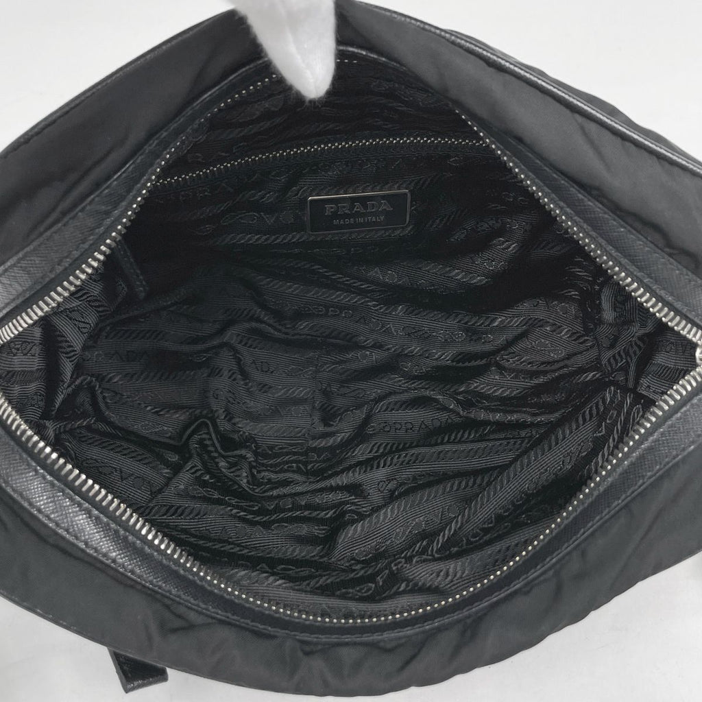 Prada Shoulder Bag Nylon Nero — view 7