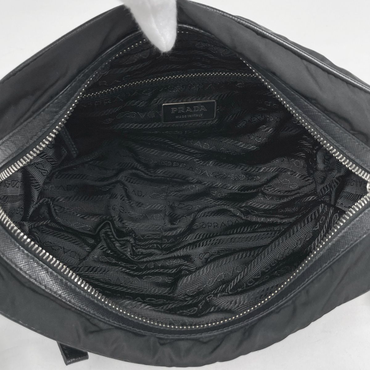 Prada Shoulder Bag Nylon Nero — view 7
