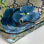 Gucci Tote GG Blue Muss Reversible Floral Pattern Supreme Beige — view 3