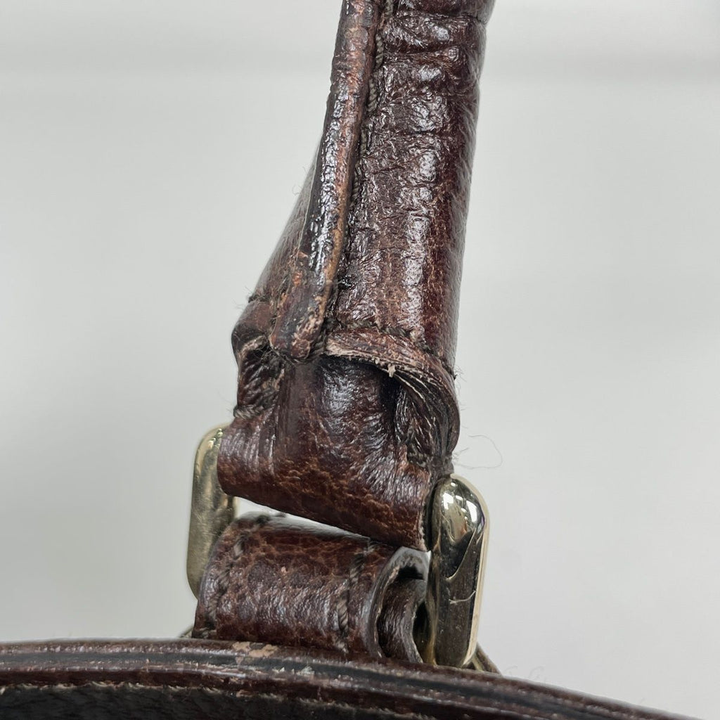 Gucci Horsebit Tote Leather Brown — view 5