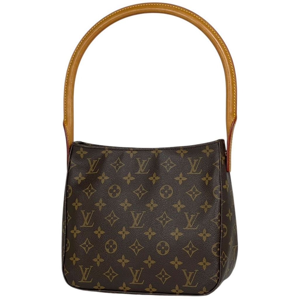 Louis Vuitton Looping MM Shoulder Bag Monogram Brown